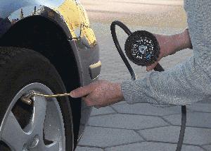 Check your tyre pressures regularly