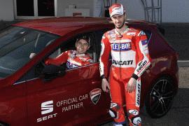 Jorge Lorenzo y Andrea Dovizioso, nuevos embajadores de SEAT