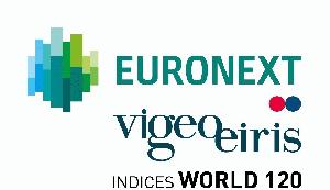 Bridgestone zum zweiten Mal in Folge in den Euronext Vigeo World 120 ESG Investment Stock Index aufgenommen