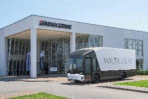Bridgestone liefert Reifen fr den Launch sowie die Demo-Fahrzeugflotte des neuen Volta Zero Trucks