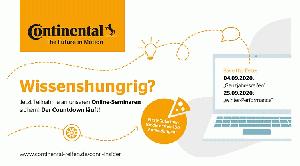 Online-Seminare über Ganzjahres- und Winterreifen von Continental starten im September