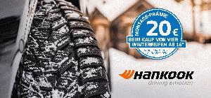 Hankook startet Winterpneuskampagne und verlost Hyundai i30N plus Fahrtraining unter allen Teilnehmern der Montage-Prämie