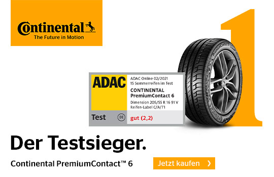 Continental PremiumContact 6 Reifen im reifendirekt.de Shop