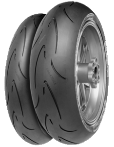 Image of Continental ContiRaceAttack Comp. Medium ( 160/60 ZR17 TL 69W Achterwiel, M/C )