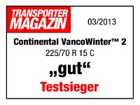 Continental VancoWinter 2 225/55 R17C 109/107T 8PR Doppelkennung 104T @