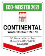 Continental WinterContact TS 870 205/55 R16 91H EVc - ReifenDirekt.at