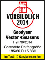 Goodyear Vector 4 Seasons 255/45 R18 99V @