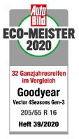 Goodyear Vector 4 Seasons Gen-3 205 / 55 16 91 V