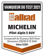 Pneu Hiver Michelin Pilot Alpin 5 225/40 R18 92V XL : : Auto et  Moto