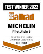 Pilot @ XL, Alpin R21 NA5 305/30 104V Michelin 5
